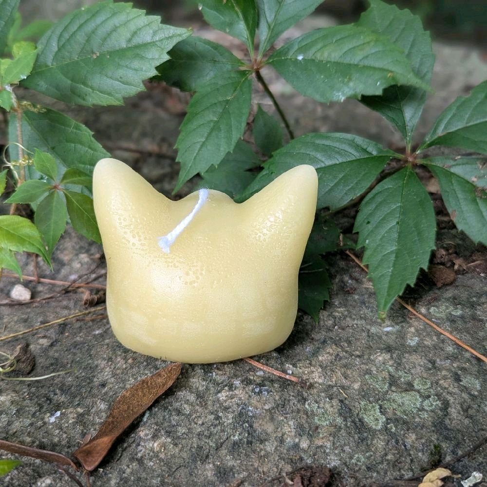 Cat-Shaped , Prayer hands with eye Soy Wax Ritual Candles Unscented Devotional Decorative Candle Decoration