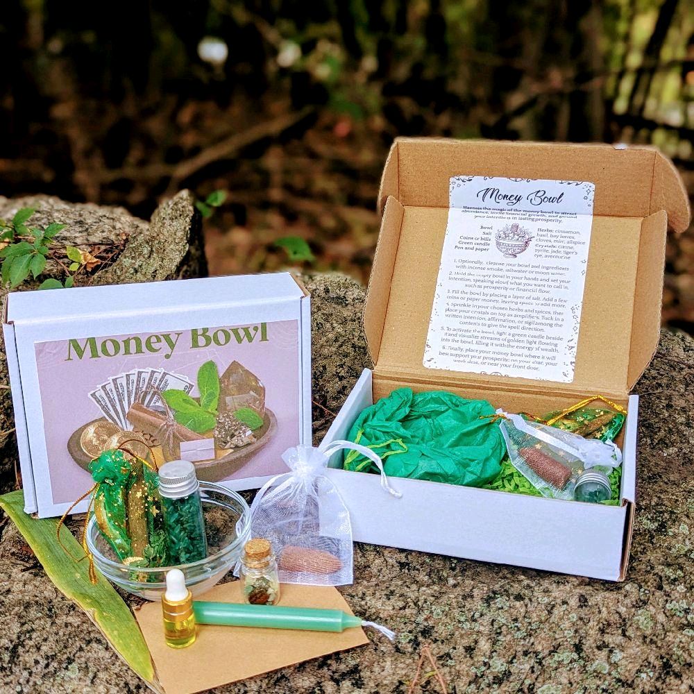 Goddess mini Altar Offering Kit with Charm Candle for Personal Rituals and Small Spaces Decor