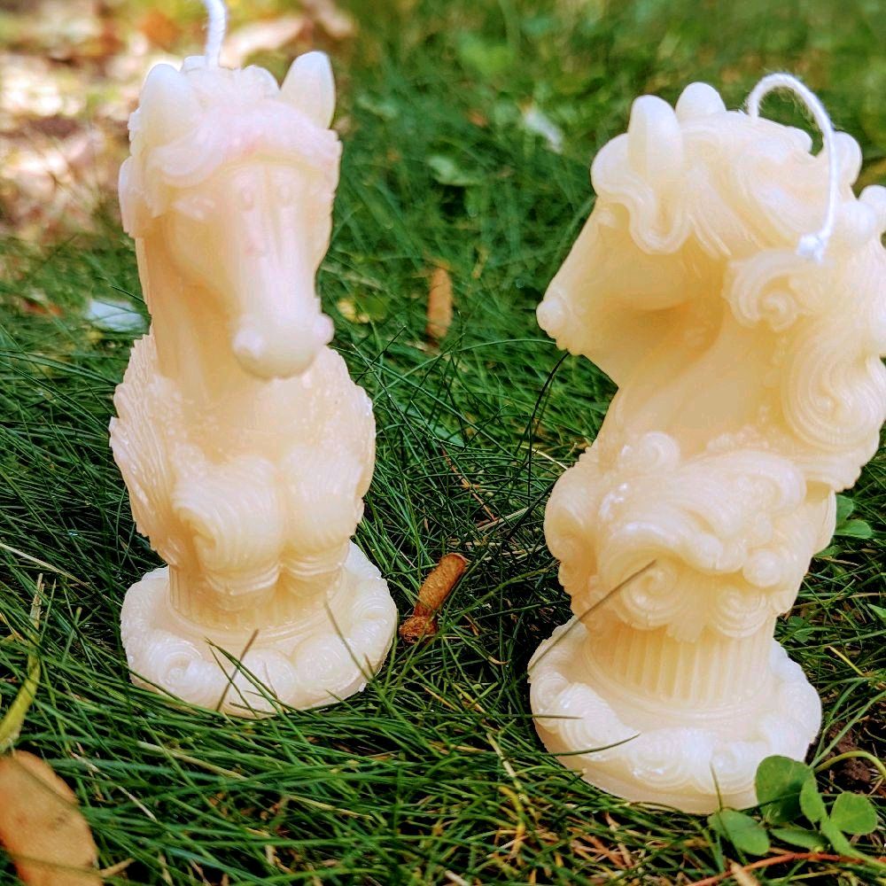 Horse Design Candle - Unique Decorative Candle for Home and Office
