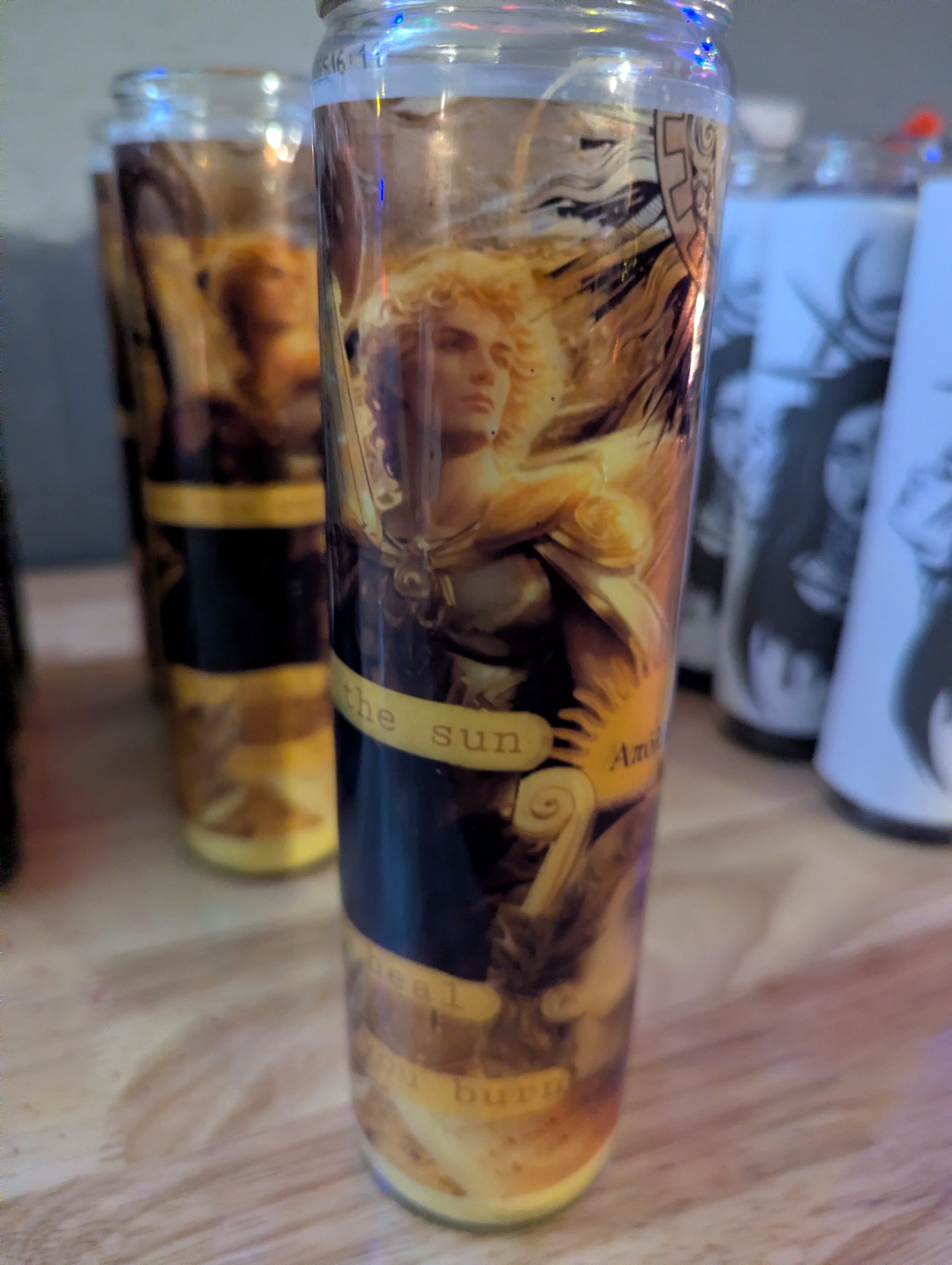 Greek Goddess devotional Candle's. 5 day Prayer burn Apollo