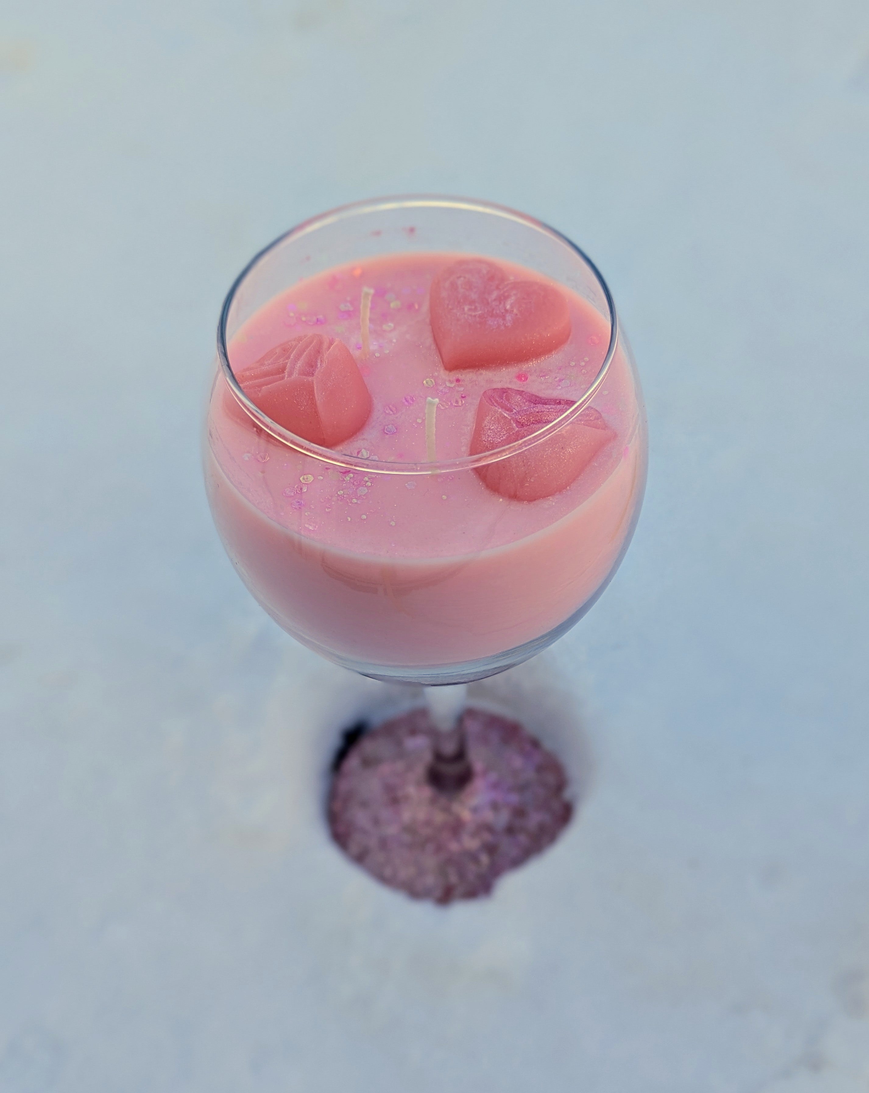 Valentine Day Strawberry Candle