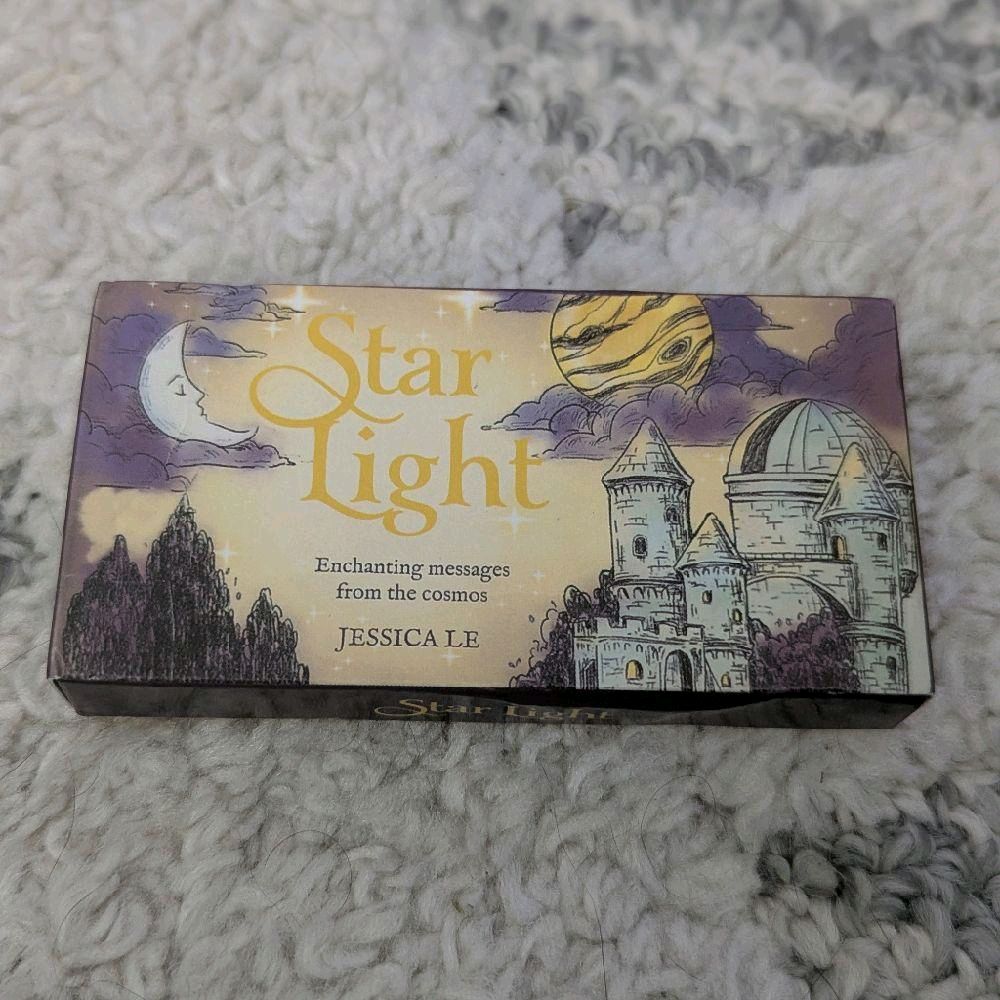 Star Light by Jessica L E - 40 Pack Mini Divination Paper Playing Cards Enchanting Messages from the Cosmos