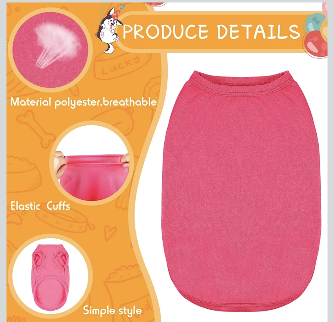 Personalized pet sleeves (M)