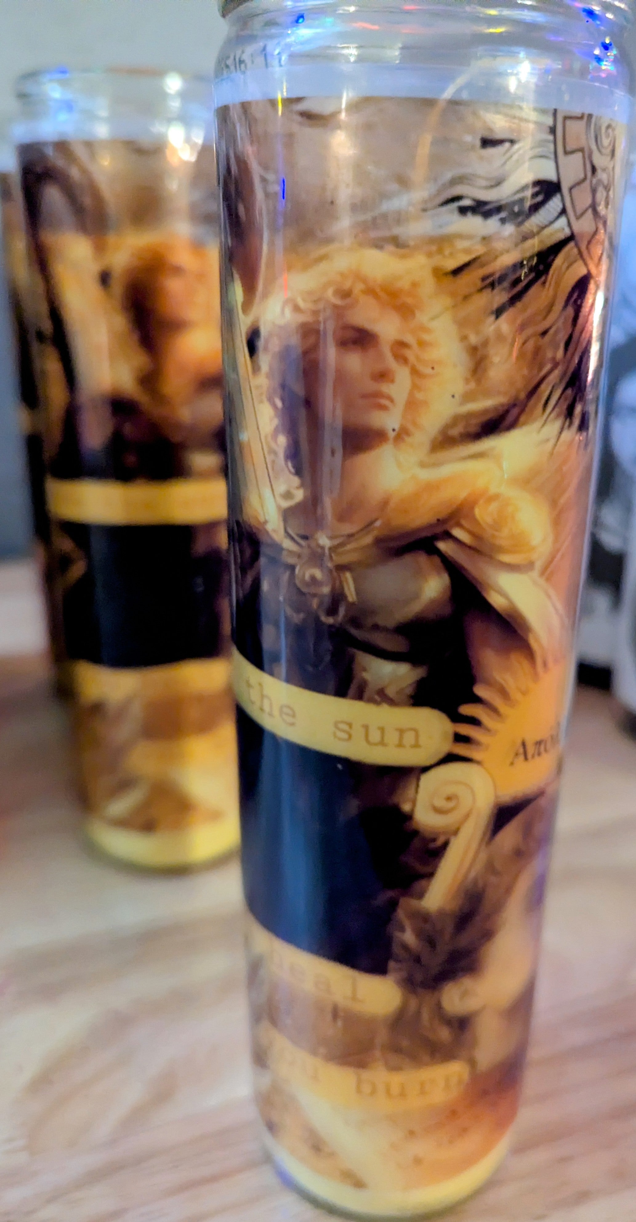 Greek Goddess devotional Candle's. 5 day Prayer burn Apollo