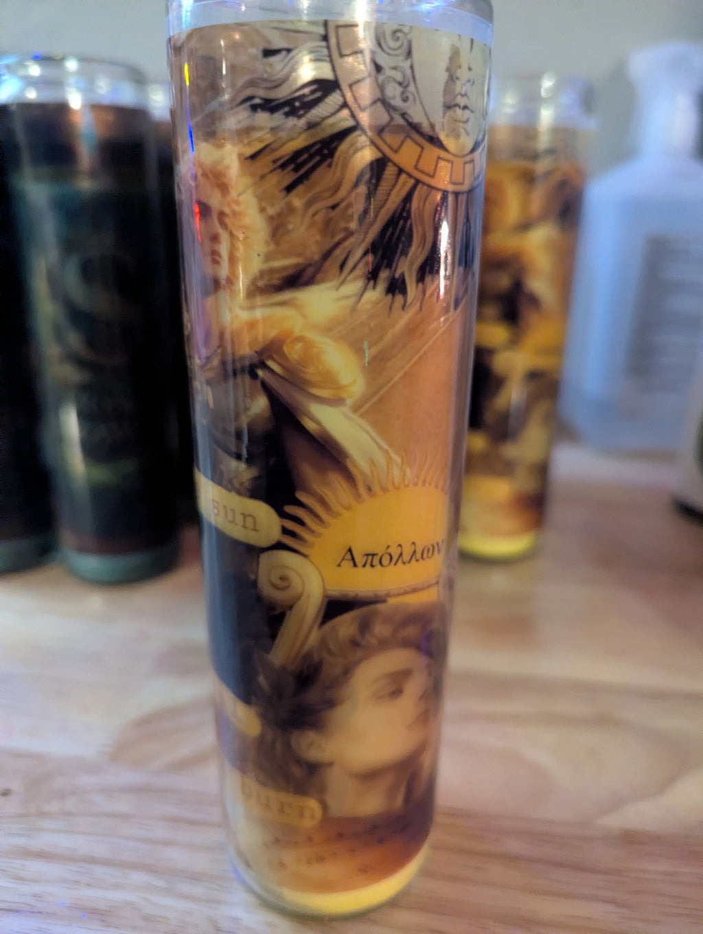 Greek Goddess devotional Candle's. 5 day Prayer burn Apollo