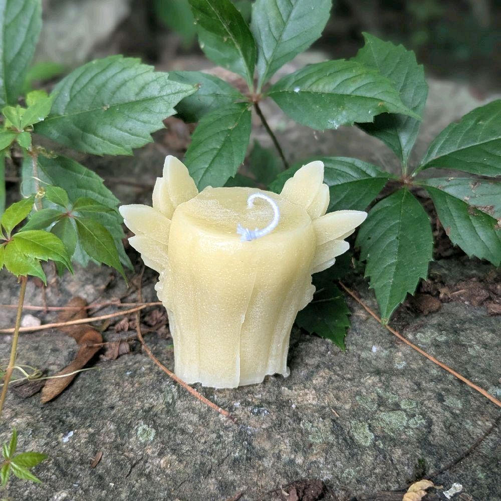 Dietes Soy Wax Candles Unscented Ritual Candles with Unique Design Perfect for Your Rituals Featuring Intricate Face Sculpture Decor Decoration