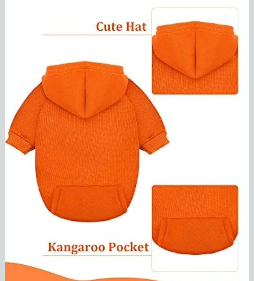 Personalized pet hoodies (S)