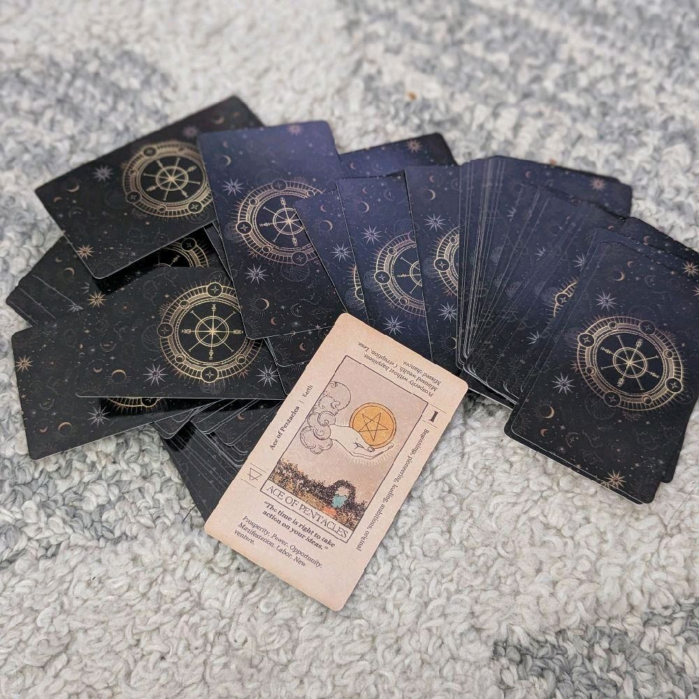 Meaning Tarot 78 Vintage Cards - Keywords Reversed Zodiac - 78 Cards Aquipped Tarot Deck
