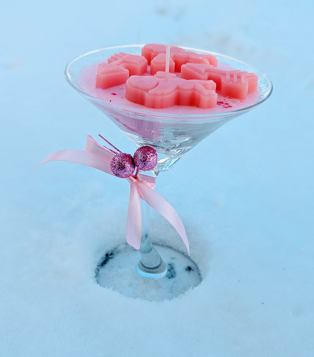 Valentine Day Rose Scented candles