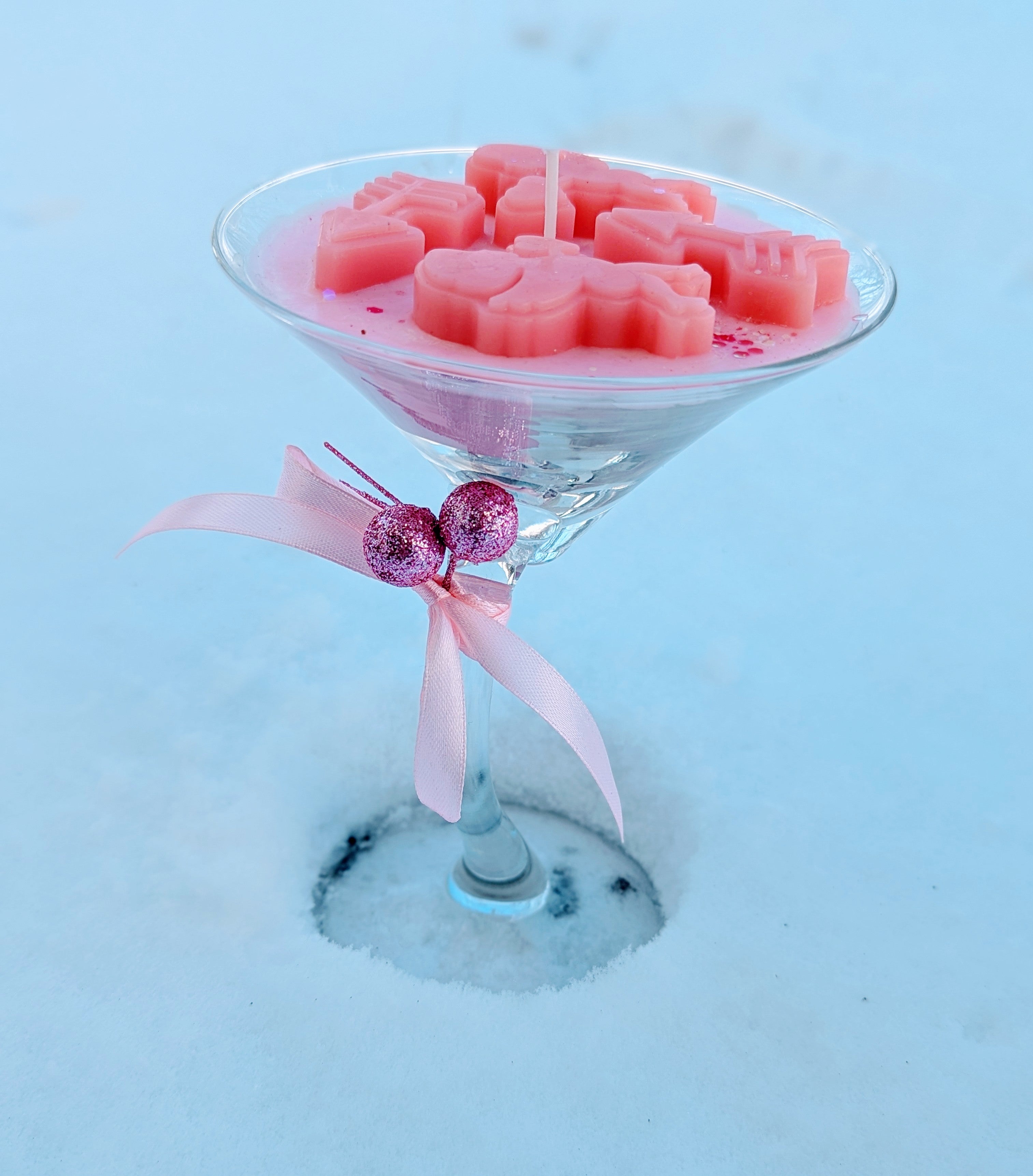 Valentine Day Rose Scented candles