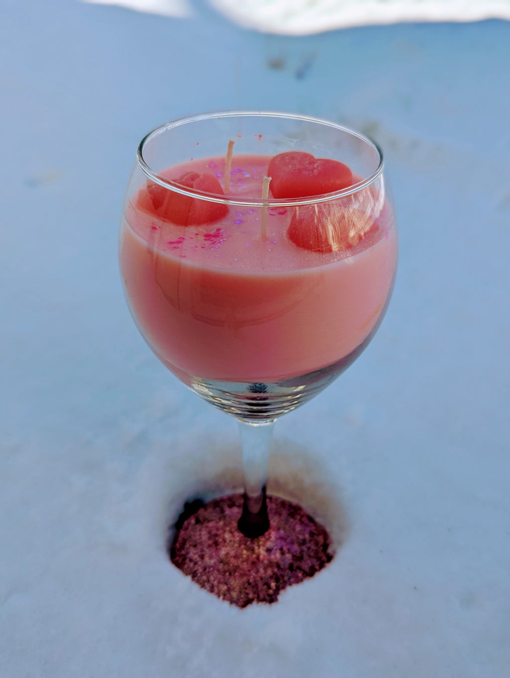Valentine Day Strawberry Candle