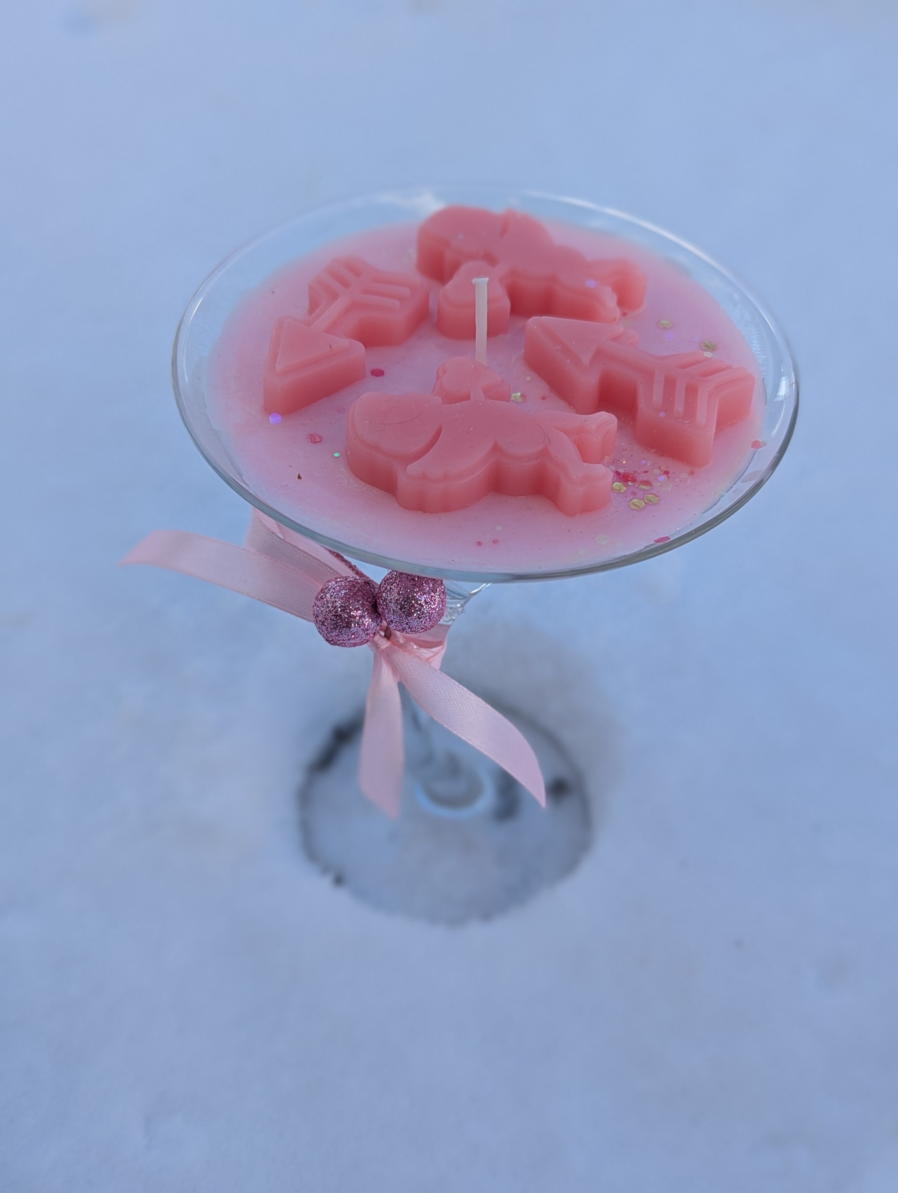 Valentine Day Rose Scented candles