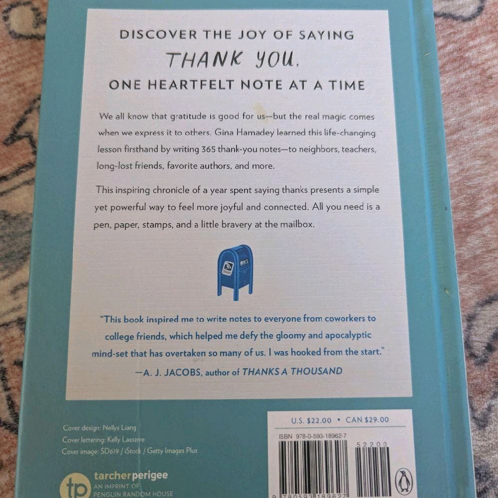 Gina Hamady I Want to Thank You: How a Year of Gratitude Can Bring Joy and Meaning in a Disconnected World Book