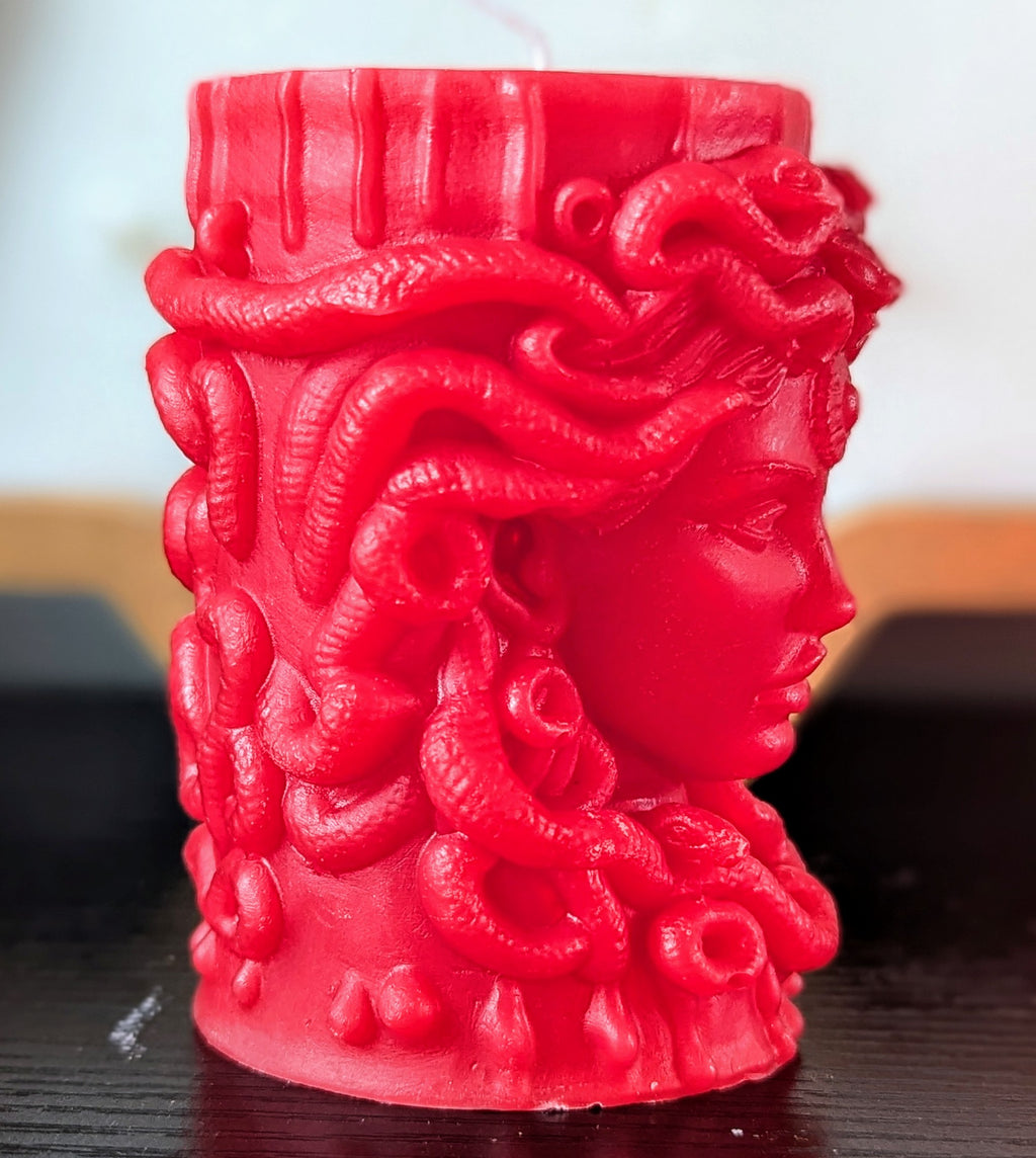 Medusa Devotional Candle