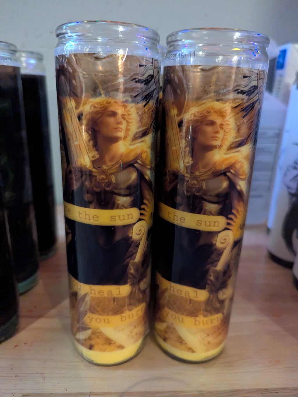 Greek Goddess devotional Candle's. 5 day Prayer burn Apollo