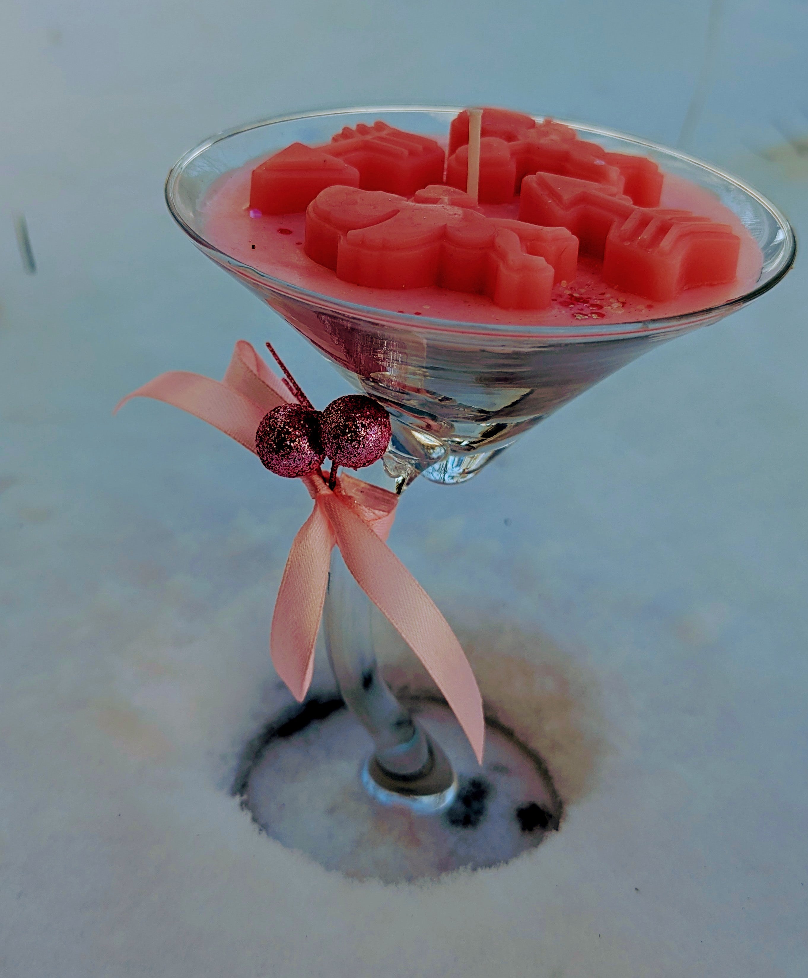 Valentine Day Rose Scented candles