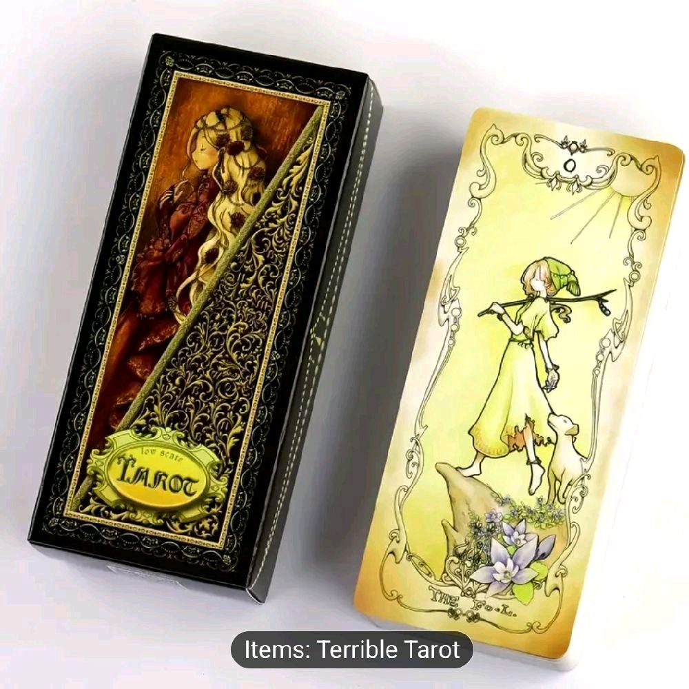 Terrible Tarot Low Scare Tarot Deck - Items: Terrible Tarot - Visual Artwork on Cards