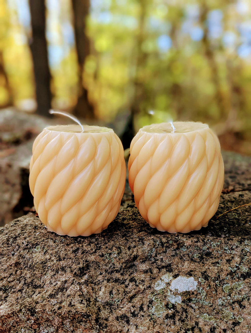 Twirl Raindrop Handmade Candle 2Lb Unique Twist Design for Cozy Ambiance Home Decor Relaxation Gifting