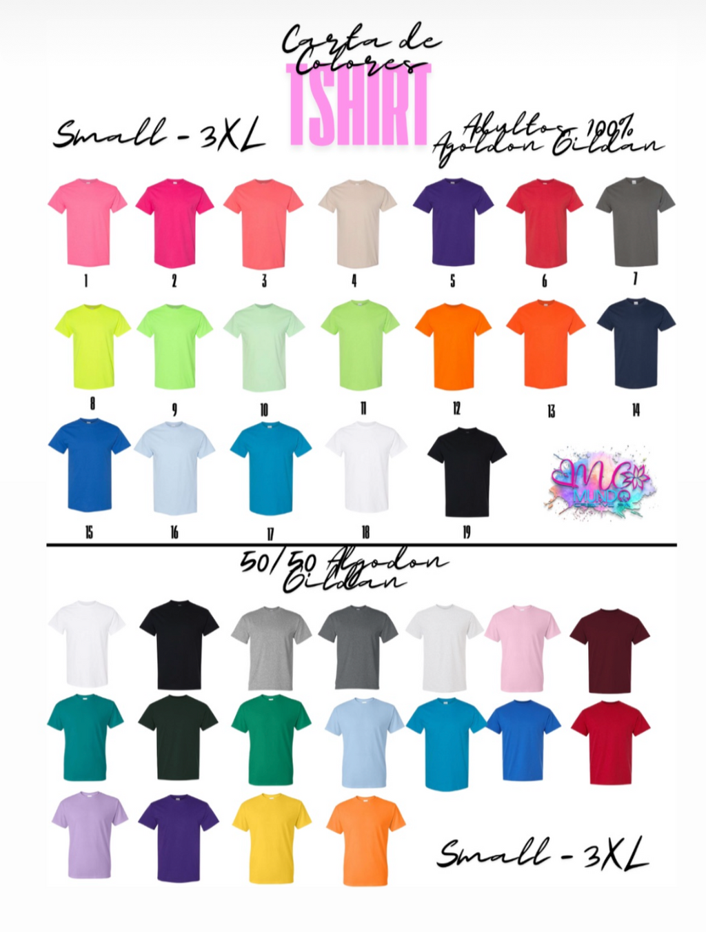 Custom shirts. Choose your design, size and color. Email me with details
