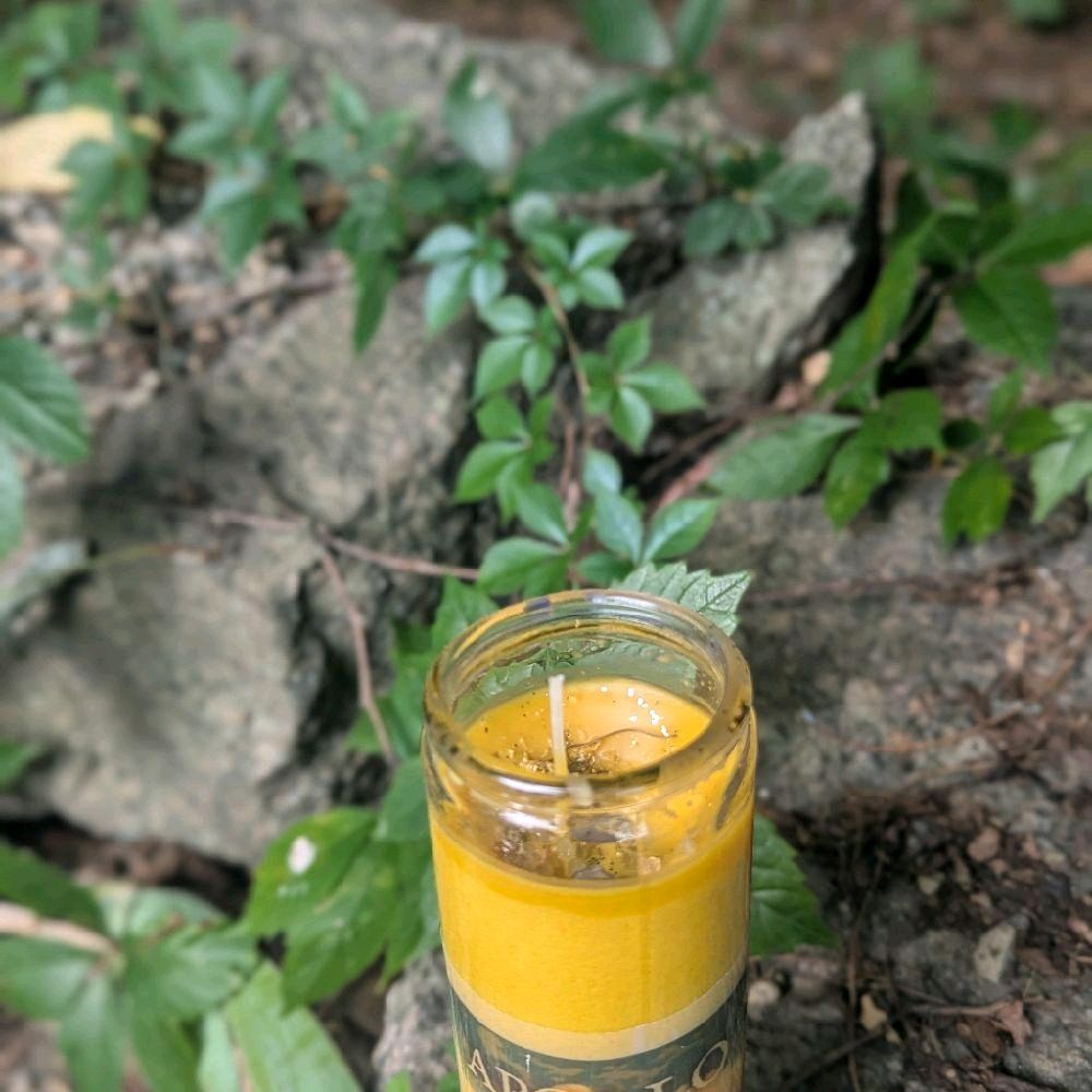 Greek Goddess devotional Candle's. 5 day Prayer burn Apollo