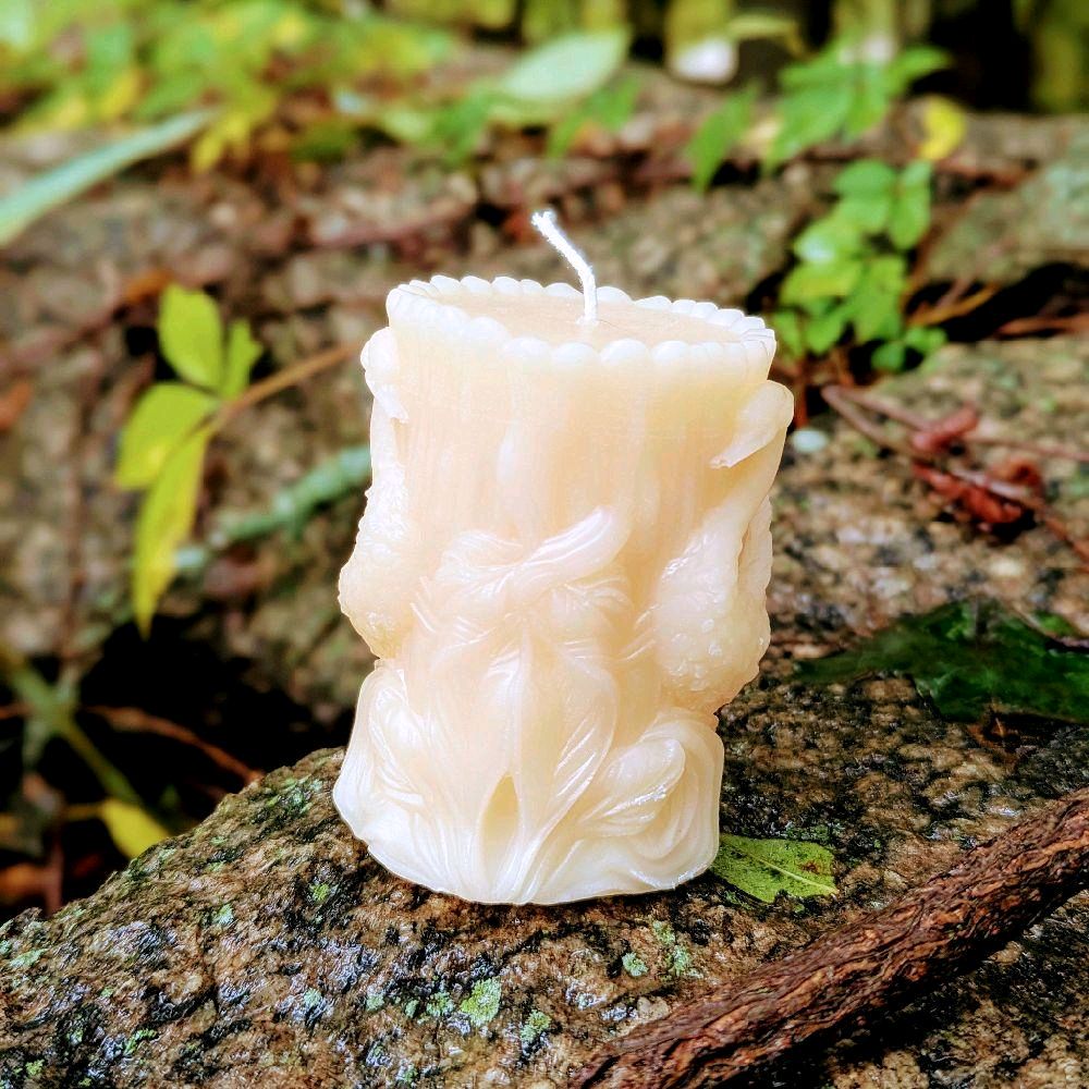 Swan Handmade Candle - Unique Carved Design for Aromatherapy and Home Decor
