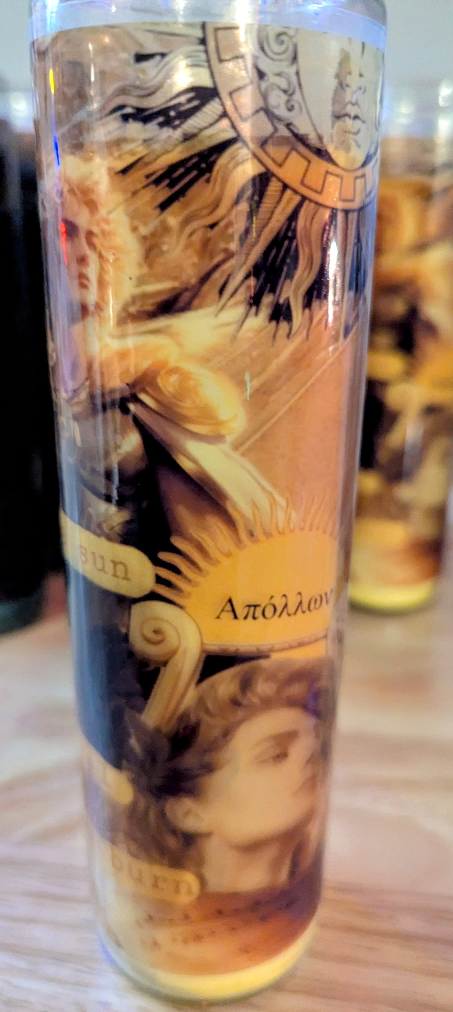 Greek Goddess devotional Candle's. 5 day Prayer burn Apollo