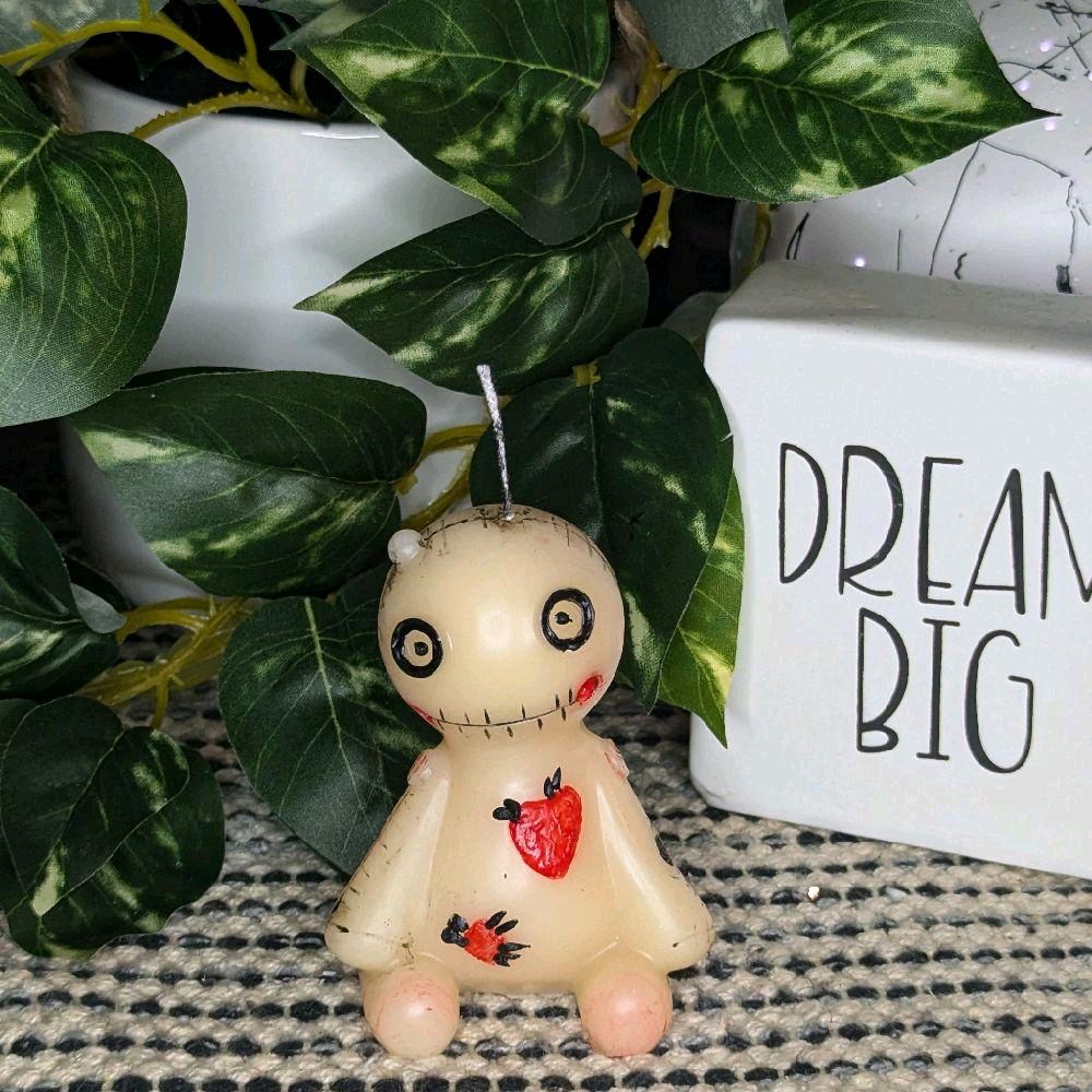 Voodoo dolls candle artisan candles