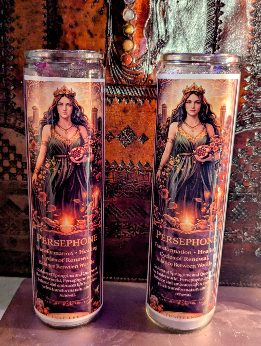 Goddess Prayer Candle Collection